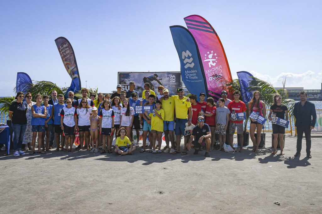 Paulo Freitas e Emily Evans são os grandes vencedores do Madeira Island SUP Challenge 2024